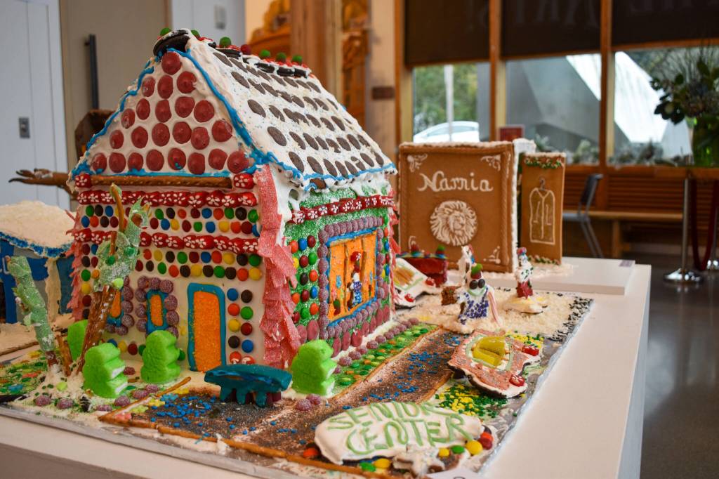 The Vashon Senior Center by Senior Center-goers. (Mari Kanagy photo)