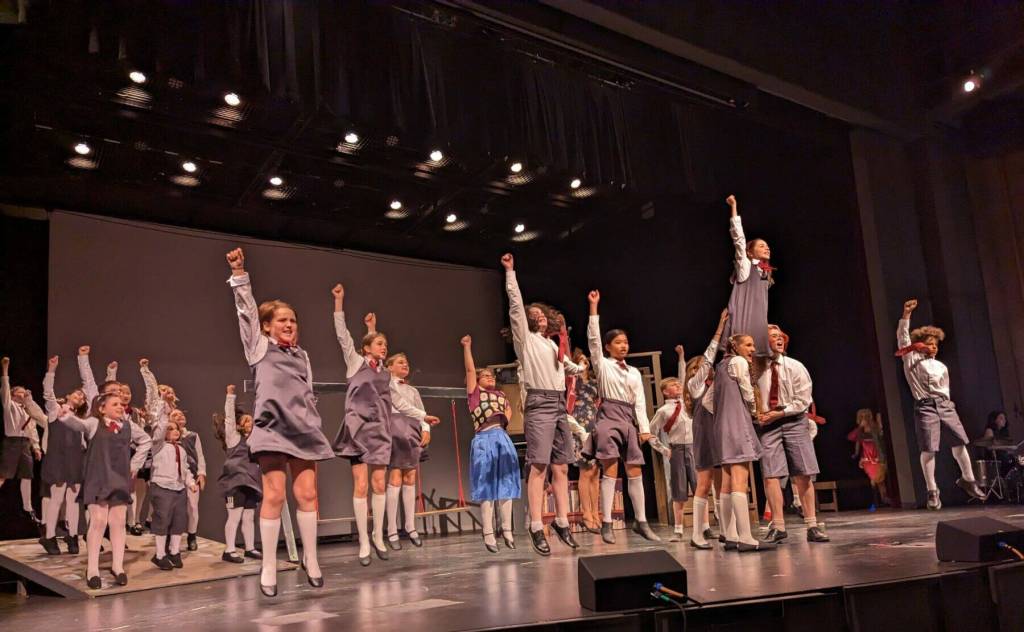 Vashon Center for the Arts, which won 4Culture grants for both sustaining support in 2025 and facilities upgrades, presents a wide variety of arts programming that includes vibrant dance and musical theater programs for youth. (Courtesy photo.)