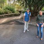 Inspiration Point, 2024, with Marie Bradley and Keith Prior. (Terry Donnelly photograph.)