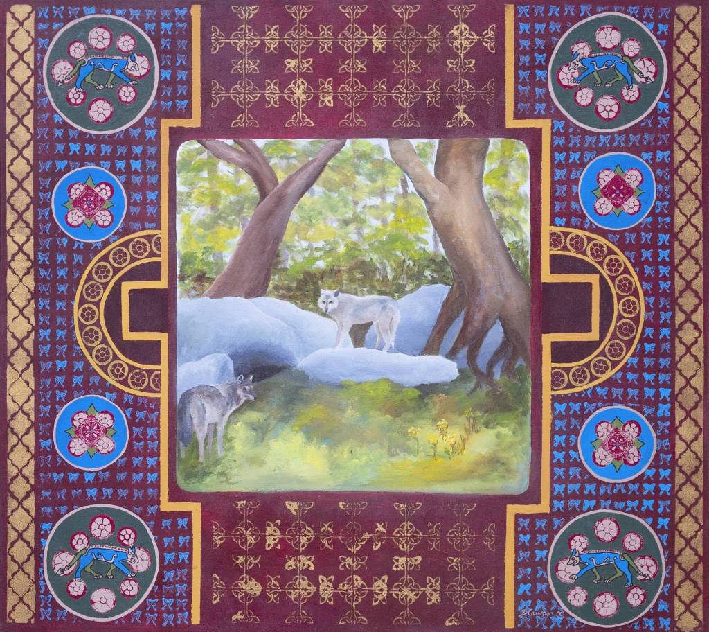 Donna Caultons painting, Gone From the Highlands, is part of Northwest Watercolor Societys Signature Exhibition, now on display at the Seattle Convention Center. (Courtesy photo)