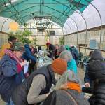 Vashon growers perused the seeds on offer at the annual Vashon Seed Share on Feb. 9. (Jamie Wolf photo)