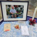 A table at the Seed Share honored the events beloved founder, Lotus. (Jamie Wolf photo)