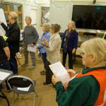 After teams of CERT volunteers assessed numerous island locations and reported back to their leads at the EOC, the EOC teams compiled and prioritized that information. (Rick Wallace photo)