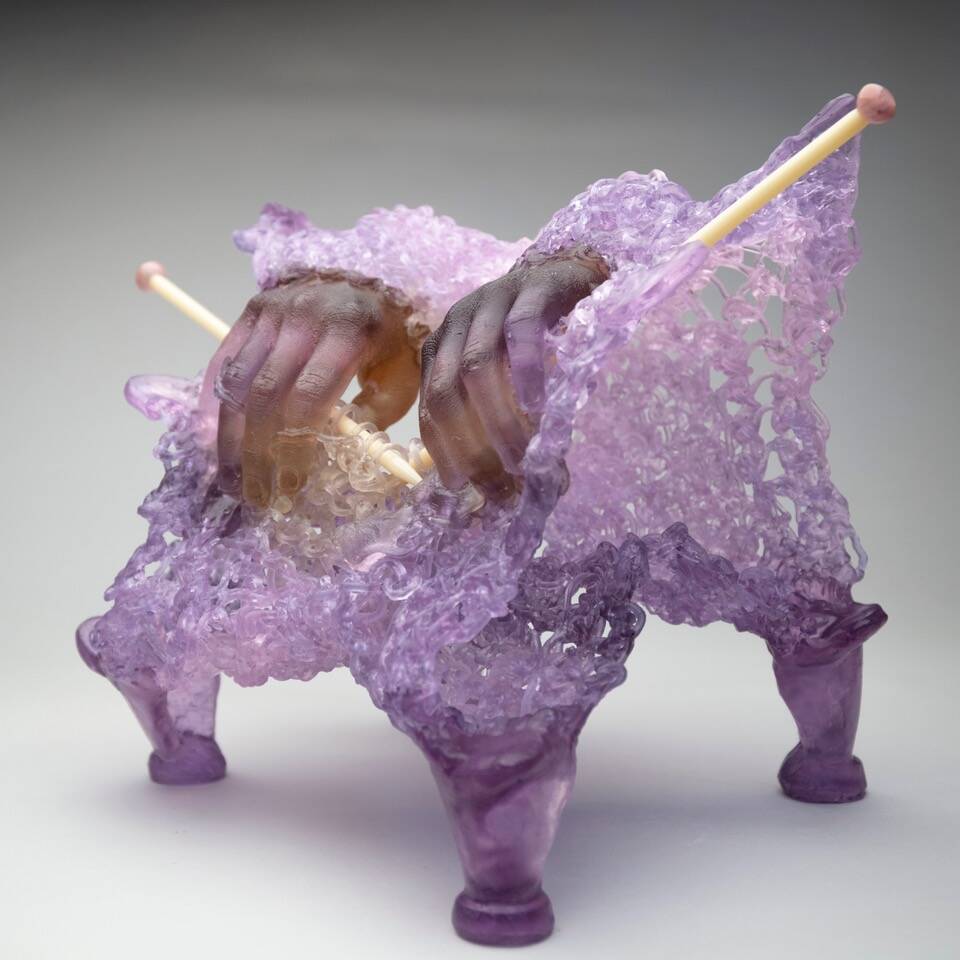 Carol Milnes work in glass, Divan, is included in VCAs major new exhibition of works in glass by women in the Pacific Northwest. (Courtesy photo)