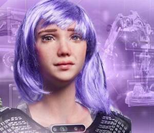 Courtesy Photo 
Desi the Robot, an AI-powered robot musician created by islander Ben Goertzel, will perform at a March 16 benefit for Women Hold the Key, at Vashon Center for the Arts.