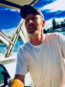 <em>Send us a river, like life soft </em>
<em>and wide so we might float </em>
<em>on down and sit on by </em>
<em>your riverside.</em>