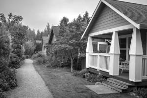 Terry Donnelly photo
Vashon HouseHold’s Roseballen Community Land Trust, a neighborhood near Vashon town.