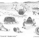 Michelle Lassaline cartoon

On Saturday, May 17, the Vashon Rotary Club and other island groups are inviting volunteers to help them remove debris from the island's beach, including tires. Many of those tires were placed in the Puget Sound in the 1970s and 1980s with the hope that they'd create artificial reefs for sea life. But the tires moved around and some washed ashore, and scientists now know that they seep chemicals into the water which are harmful to marine organisms. Find more information at tinyurl.com/VashonRotaryTires; and consider joining volunteers for a day of resistance (training) against marine pollution.