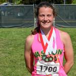 Lena Puz broke several school records over the weekend at the state track tournament. (Tony Puz photo)