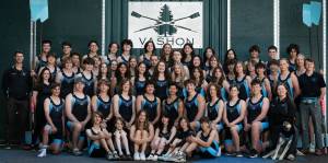The Vashon Island Rowing Club team. (Brian Lee photo)