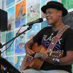 Alex Bruell photo
Musician Kim Archer sang soulful renditions of songs including Killing Me Softly With His Song at VCA during last years Juneteenth celebration.