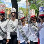 UMO Ensemble members attended a protest march in Seattle. (Courtesy photo)