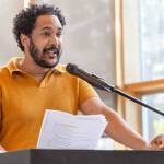 Alex Bruell photo
"Emancipation was not a finish line, but a beginning," said speaker Elijah Berry.