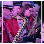 This years stellar Strawberry Festival music lineup includes Vashon favorites (left to right) Bowie Rex & His Boogie Army; Portage Fill and Publish the Quest. (Courtesy Photos)