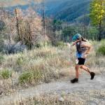 Alice May runs in the Western States Endurance Run high up in Californias Gold Country. (Rusty Knowler photo)