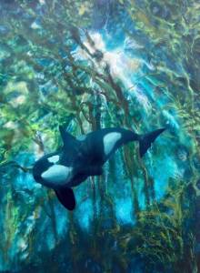 Tina Andersons artwork, Strong, is being shown at VCAs Summer Arts Fest. (Courtesy photo)