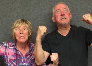Sally Timms and Jon Langford (Courtesy photo)