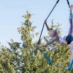 Aerialist Ariel Ginger (Alex Bruell photo)