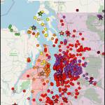 This Puget Sound Clean Air Agency real-time air quality map shows data from air quality sensors in real-time, including sensors located on Vashon Island. This regional overview (<a href="http://www.secure.pscleanair.org/AirQuality/NetworkMap" target="_blank">secure.pscleanair.org/AirQuality/NetworkMap</a>) enables you to zoom in on Vashon to get a closer look.