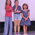 Youth filmmakers from Chautauqua Elementary School take the stage after a screening of their film, Save our Southern Residents. (Phil Clapham photo)