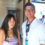 Jurors Olivia Blue and Jonathan Hsu. (Phil Clapham photo)