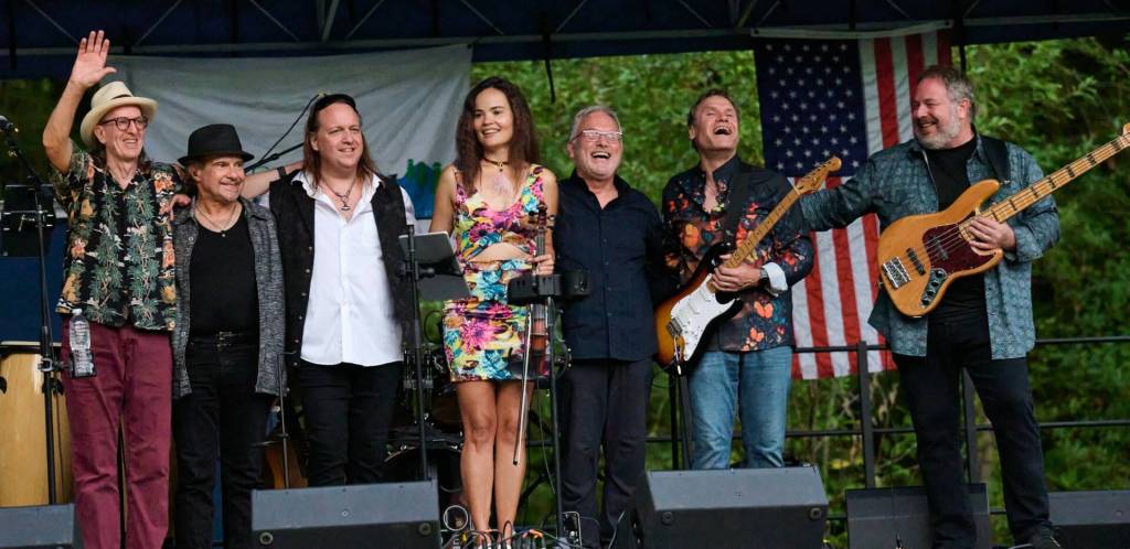 Taylor Made, a James Taylor tribute band, will perform a concert on August 24 at Vashon Theatre. (Courtesy photo)