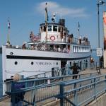 Blue skies, calm seas, and eager island adventurers of all ages climbed aboard the Virginia V for two cruises last Sunday.(Keith Prior Photo)