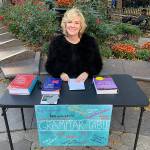 Ellen Jovins traveling grammar table is the subject of the documentary film, Rebel With a Clause. (Courtesy Photo)
