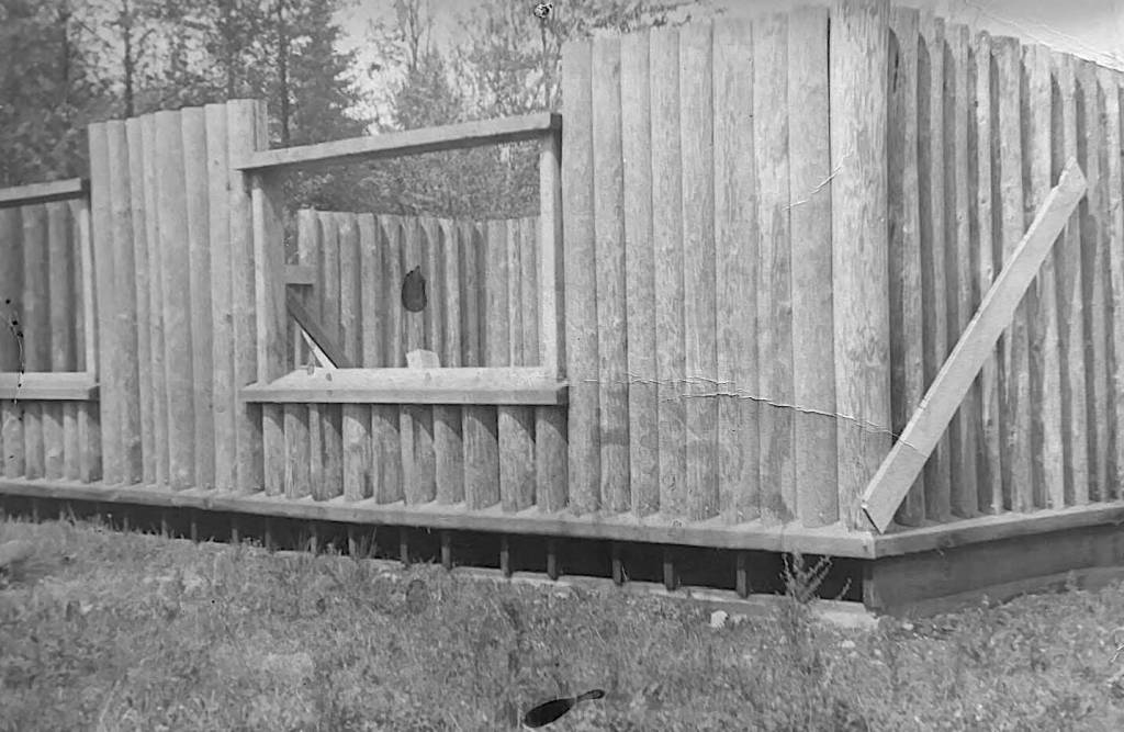 Heights Community Club construction in 1953. (Jennifer Potter Collection)