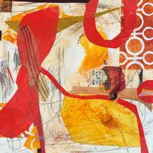 Courtesy Photo
Artworks by Sally Jean Fox are on view throughout September at Anu Ranas Healthy Kitchen, at 17610 Vashon Hwy SW.