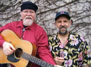 Mark Graham and Orville Johnson will play a free pop-up songwriter session on Sept. 20 in the atrium of Vashon Center for the Arts. (Courtesy Photo)