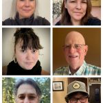 Top row, from left, Rebecca Chavez and Kelly Wright. Middle row, from left, Celia Cugudda and Collin Hennessey. Bottom row, from left, Daniel Luechtefeld and Amy Drayer.