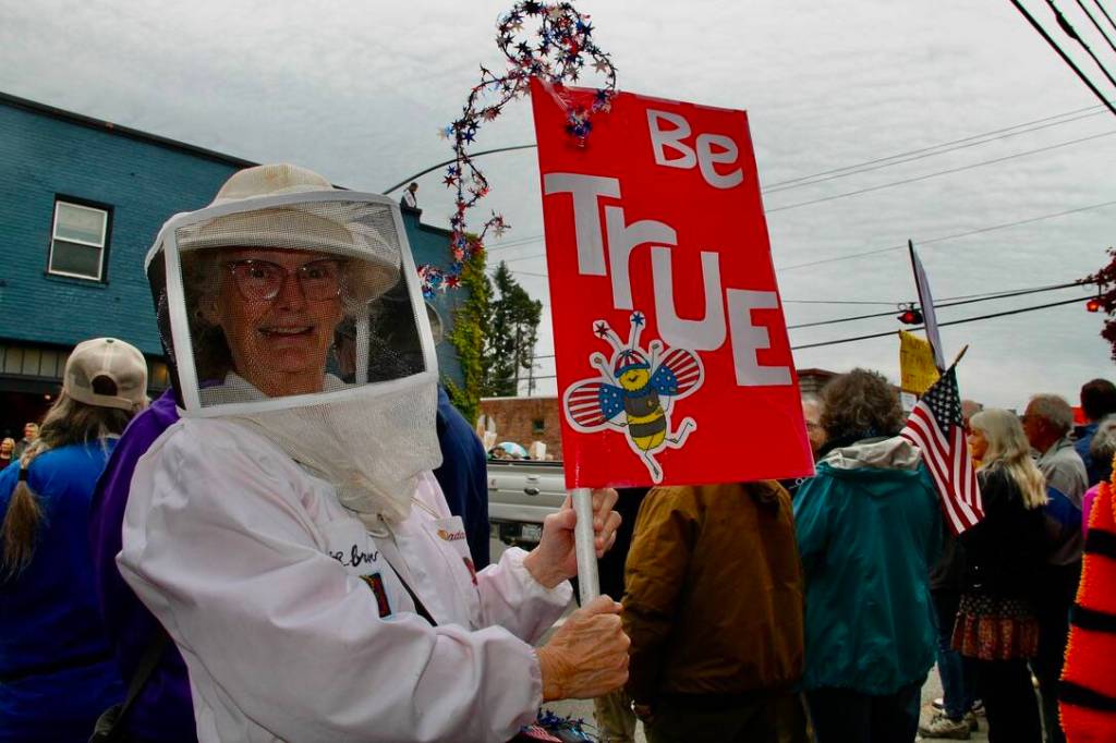 Beekeeper Wendy Gage. (Courtesy Photo)