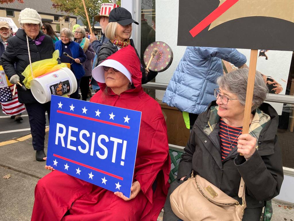 Costumes included Handmaidens. (Elizabeth Shepherd Photo)