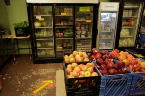 Vashon Food Bank Photo
The grocery section of the Vashon Food Bank is stocked with shelf-stable items, fresh produce, and locally donated goods.