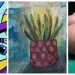 Works (left to right) Bill Jarcho, Rachel LordKenaga and Gregory Burnham are included in VALISE Gallerys annual holiday show, opening on Nov. 7 and running through December. (Courtesy Photo)