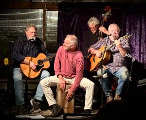 Courtesy Photo
Tim Couldnt Make It  seen here with band members (from left) Rick Dahms, Wes Peterson, Bruce Phares and Doug Pine  will play a farewell concert for Dahms on Friday, Nov. 14.