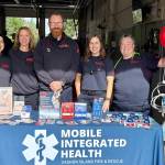 MIH team, left to right: Lilie Corroon, Lisa Coley, Dan OConnell, Ashley Soares and Katie Burke. (Vashon Island Fire Rescue Photo)