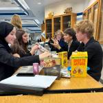 Vashon High School students at the Gig Harbor Invitational. (Jenni Wilke Photo)