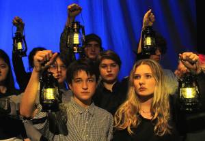 Sebastian Gallez Photo
Cast members of Vashon High Schools upcoming production of Our Town.