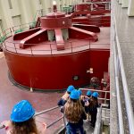 Sixth graders visit Grand Coulee Dam, observing the scale of one of the nations largest hydroelectric facilities. (Courtesy Photo)