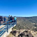 Seventh graders explore Santa Fe during their weeklong cultural and historical immersion in northern New Mexico. (Courtesy Photo)