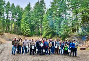 Courtesy Photo
Participants gather at the Vashon Sportsmens Club for the annual Turkey Shoot, a longstanding community tradition before Thanksgiving.