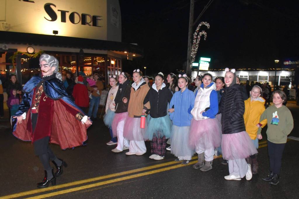 The cast of The Nutcracker at WinterFest. (Jim Diers Photo)