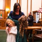 Colleen Melody with her kids. (Ian Couch Photo)