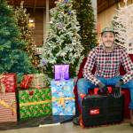 Aspen Anderson Photo
Chris Burrows at Island Lumber Hardware, where he often buys his tools, days after the crash.
