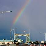 Aspen Anderson Photo
A rainbow at the Fauntleroy ferry terminal.