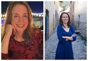 Maria Porter Steward and Kennedy Leavens.