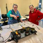 Sarah Powell (left) and Sandra Hidalgo. (Ray Pfortner Photo)