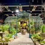 In an unexpected move, aged French urns are planted with slough sedge (Carex obnupta), combining formality with elegant native plants. (Courtesy Photo)